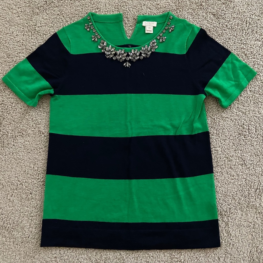 J. Crew jeweled sweater